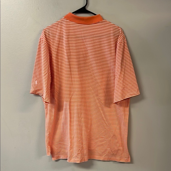 Polo by Ralph Lauren Orange Polo Shirt with Stripes - Picture 4 of 5